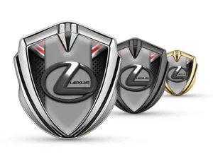 Lexus Insignias de Coche Diseño Pro Montaje Acero Inoxidable